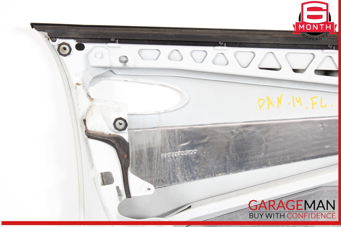 10-16 Porsche Panamera 970 Front Left Driver Side Exterior Door Shell Frame OEM