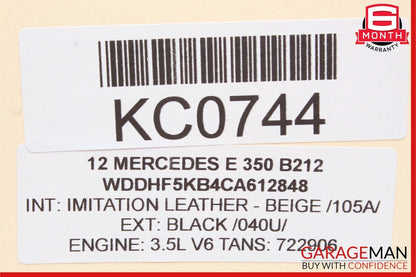 08-18 Mercedes W212 E350 E400 C250 Front Right Side Door Controller Module Unit