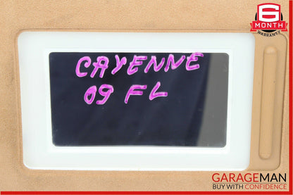 08-10 Porsche Cayenne 957 Front Left Side Sunvisor Sun Visor Shade Alcantara