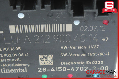 08-17 Mercedes W204 C250 Front Left Side Door Control Module 2129006318 OEM
