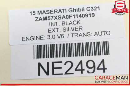 14-17 Maserati Ghibli Rear Right or Left Side Control Arm 670007251 OEM