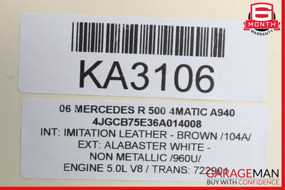06-13 Mercedes W251 R350 R550 Front Left Driver Side Upper Control Arm