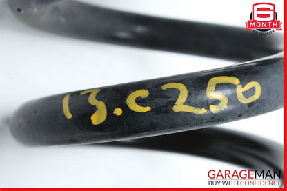 08-14 Mercedes W204 C300 Rear Left / Right Shock Absorber Coil Spring OEM