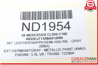 07-13 Mercedes W216 CL550 S550 Rear Trunk Lid Latch Lock Actuator 2217500085 OEM