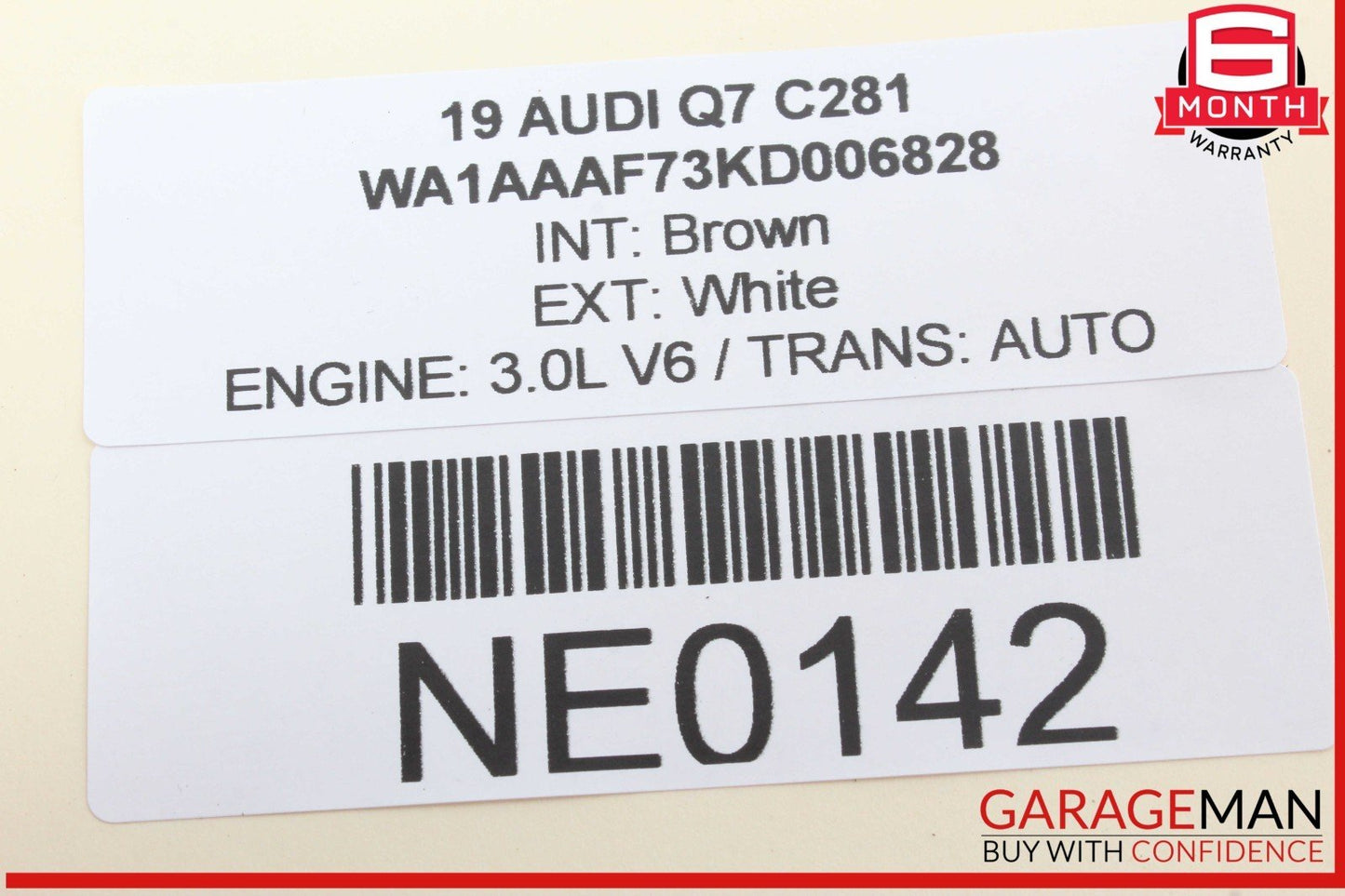 17-24 Audi Q7 Rear Thrid 3rd Row Left Driver Side Seat Belt Seatbelt 34163785B