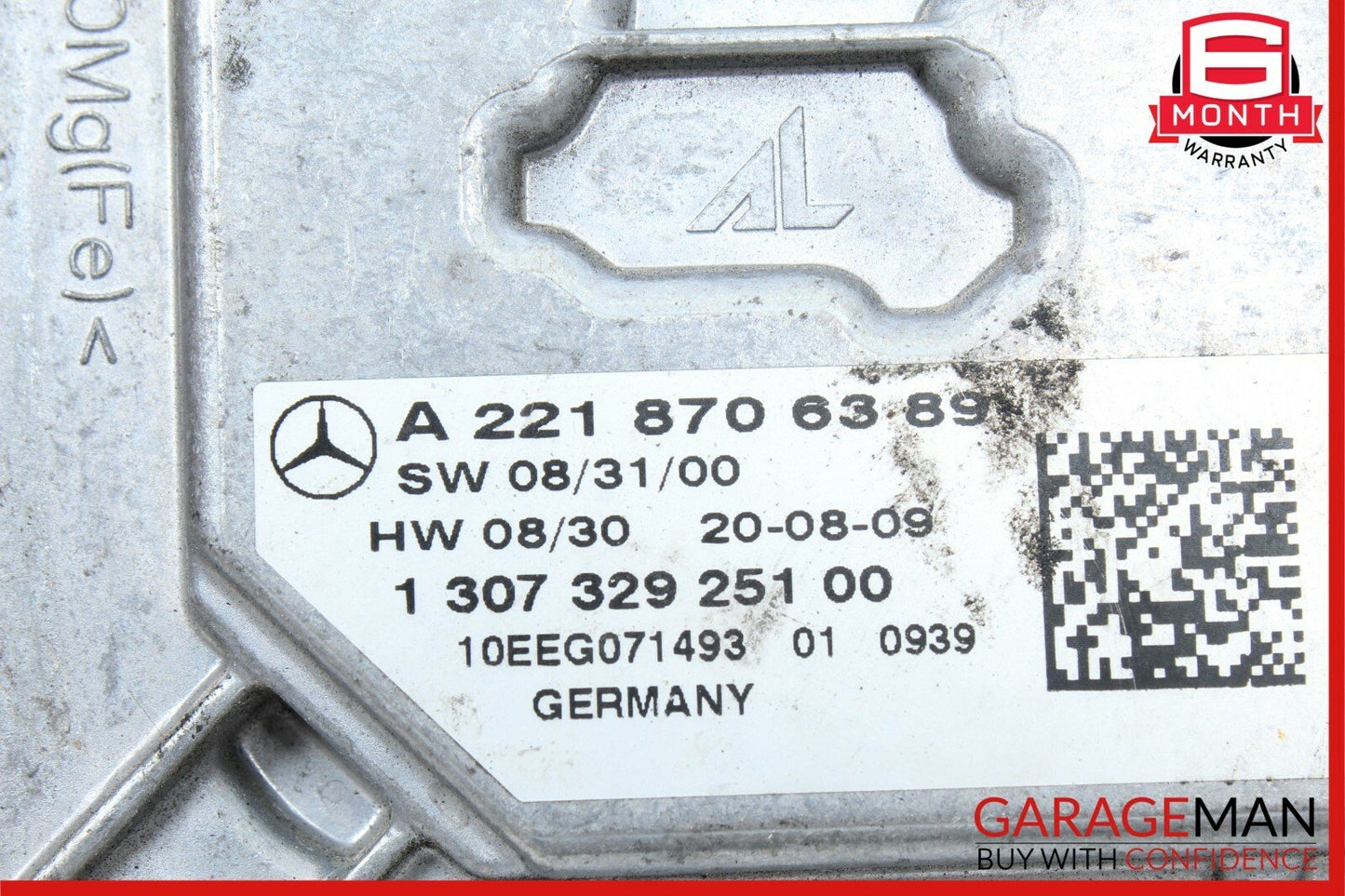 10-14 Mercedes W221 S400 Front Headlight Voltage Regulator Ballast Module Unit