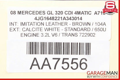 06-12 Mercedes W164 GL320 R350 ML550 A/C AC Heater Climate Control Switch OEM