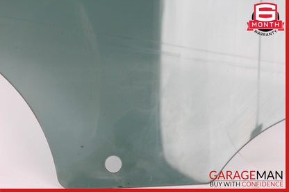 08-14 BMW X6 Rear Left Door Window Glass OEM