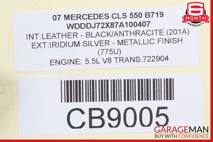 03-11 Mercedes W219 CLS550 E500 Front Right Side Lower Wishbone Control Arm OEM