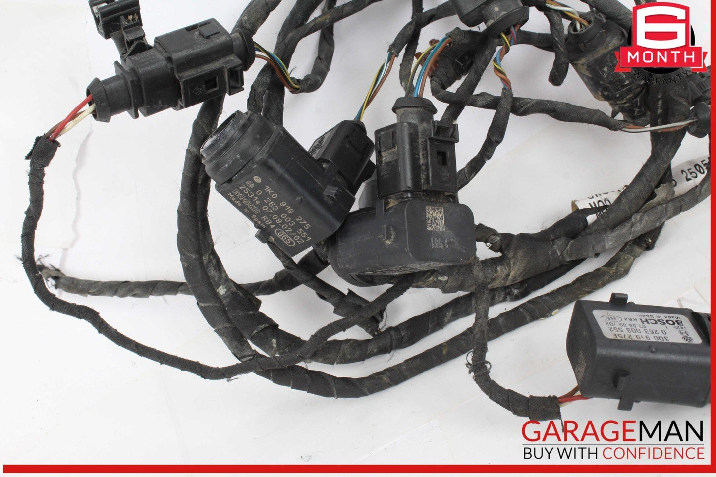 03-08 Bentley Continental GTC Rear Bumper Parking Sensor Wire Harness PDC OEM