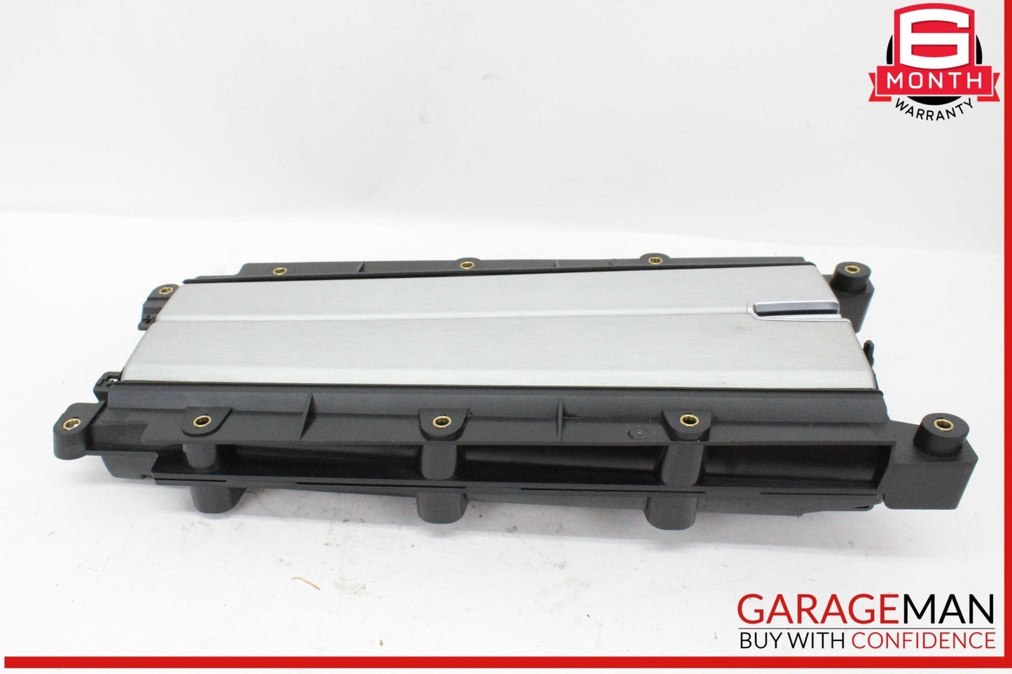 10-16 Porsche Panamera 970 Rear Center Console Storage Compartment Aluminium OEM