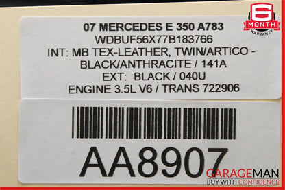 03-09 Mercedes W211 E350 E63 Front Left Door Lock Latch Actuator Keyless Go OEM