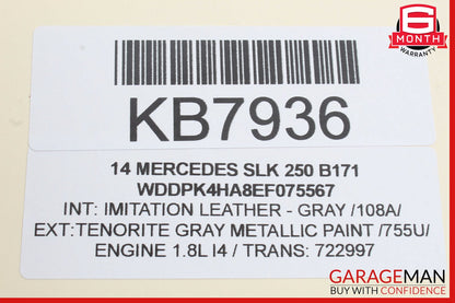 08-18 Mercedes R172 SLK250 C250 CLS550 Front Left Side Door Control Module OEM