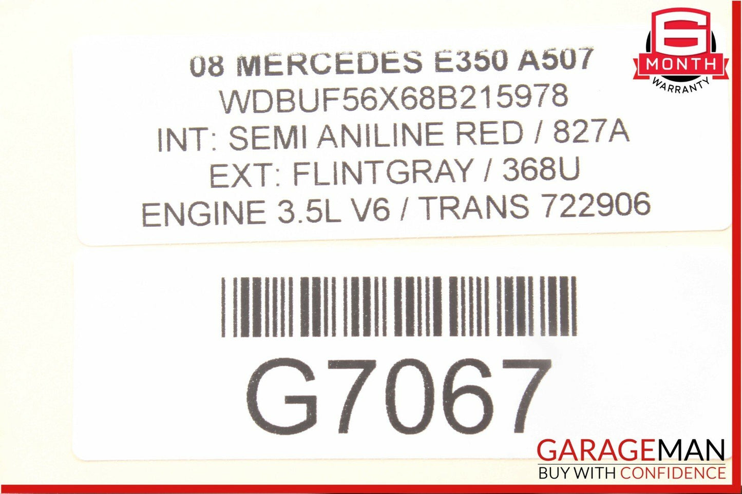 03-09 Mercedes W211 E350 E63 AMG Front Right Side Door Control Module Unit OEM