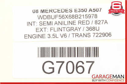 03-09 Mercedes W211 E350 E63 AMG Front Right Side Door Control Module Unit OEM