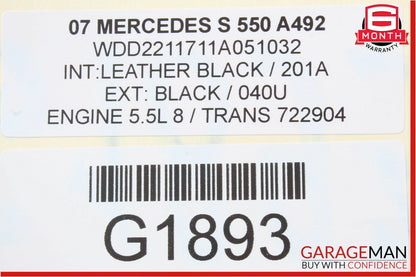 07-09 Mercedes W221 S550 CL550 AC A/C Air Conditioning Condenser OEM