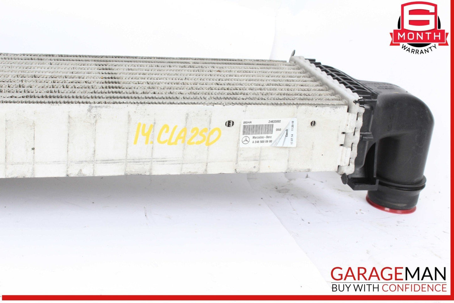 14-20 Mercedes W117 CLA250 M270 Intercooler Air Cooler Radiator OEM