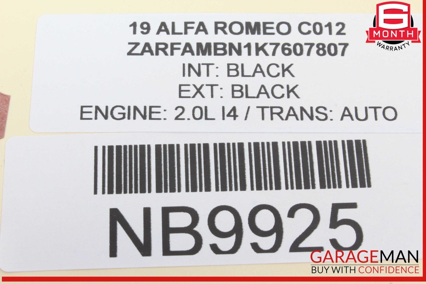 17-19 Alfa Romeo Giulia Dash Dashboard Speedometer Instrument Cluster Gauge OEM