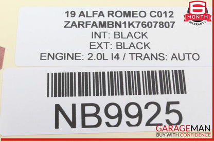 17-19 Alfa Romeo Giulia Dash Dashboard Speedometer Instrument Cluster Gauge OEM