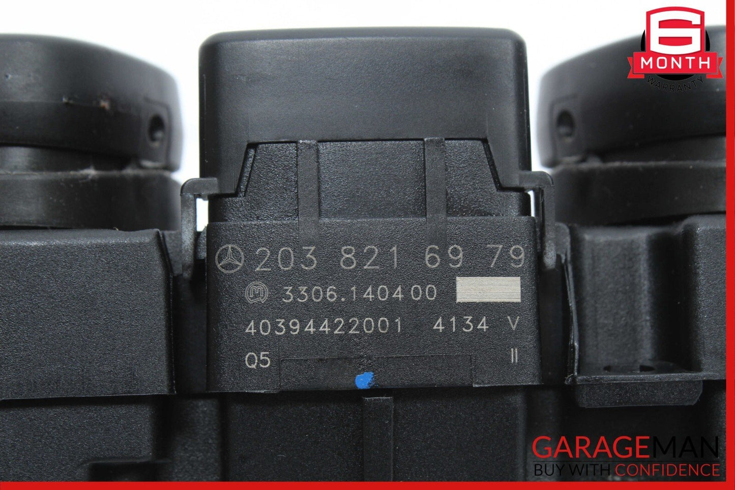 01-04 Mercedes W209 CLK500 C320 Dashboard Control Switch Panel 2038216979 OEM