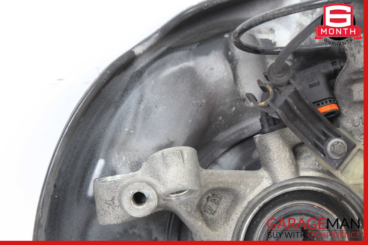 05-11 Mercedes R171 SLK350 Rear Left Spindle Knuckle Hub Bearing w/ Rotor Disc