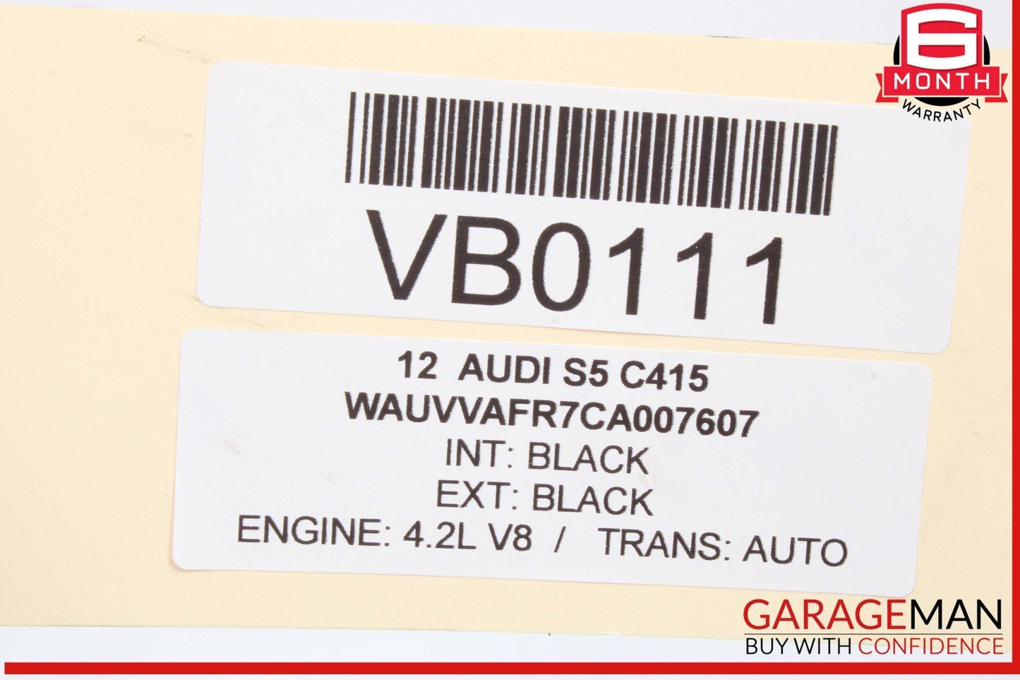 12-17 Audi S5 Front Left or Right Side Seat Memory Control Module 8T0959760C OEM