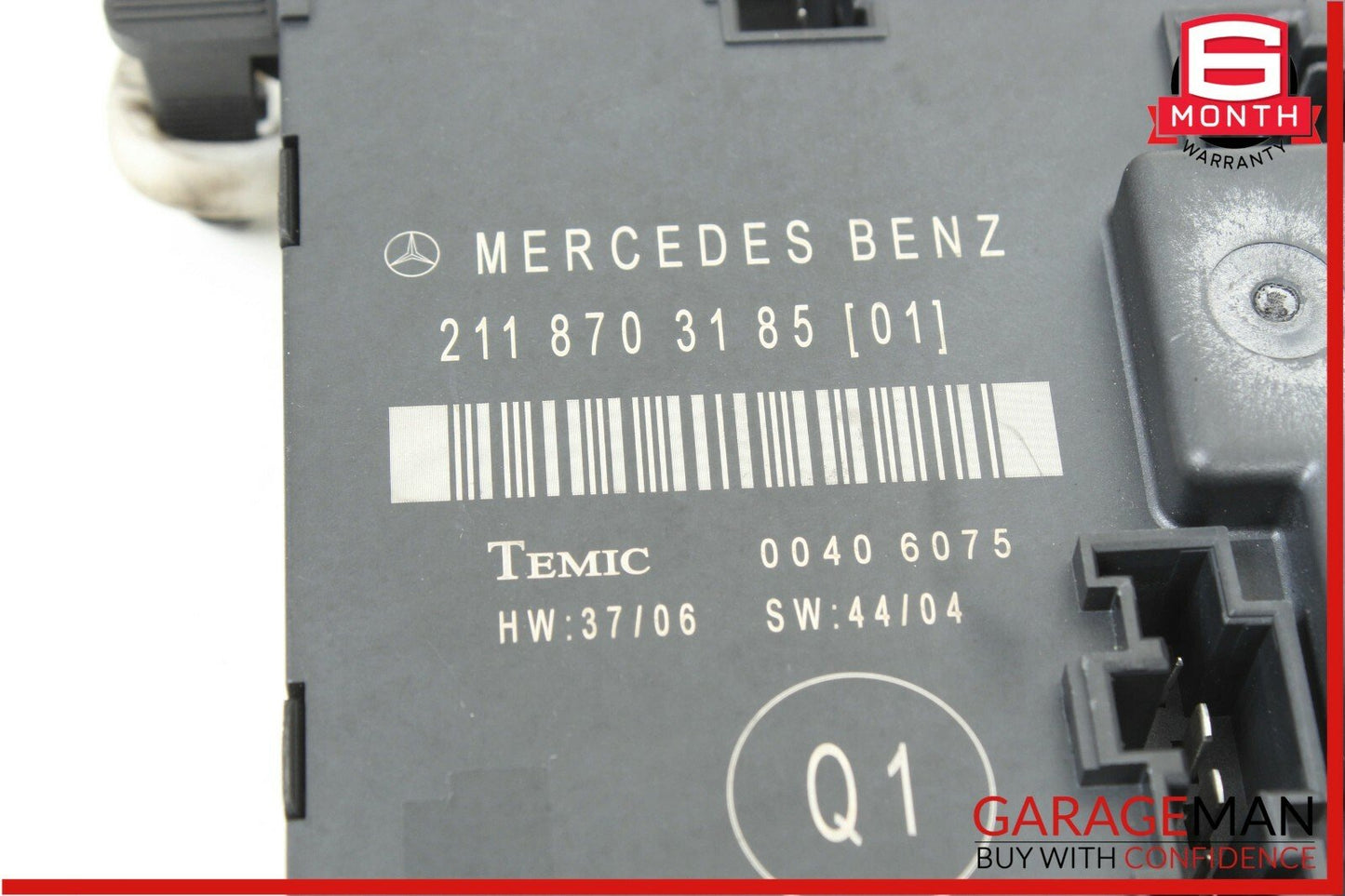 03-09 Mercedes W211 E63 AMG E350 Rear Left Driver Side Door Control Module OEM