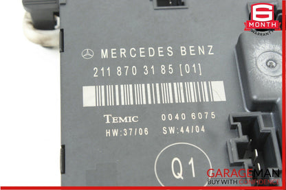 03-09 Mercedes W211 E63 AMG E350 Rear Left Driver Side Door Control Module OEM