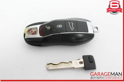 11-18 Porsche Cayenne 958 Start Ignition Switch Module w/ Key OEM