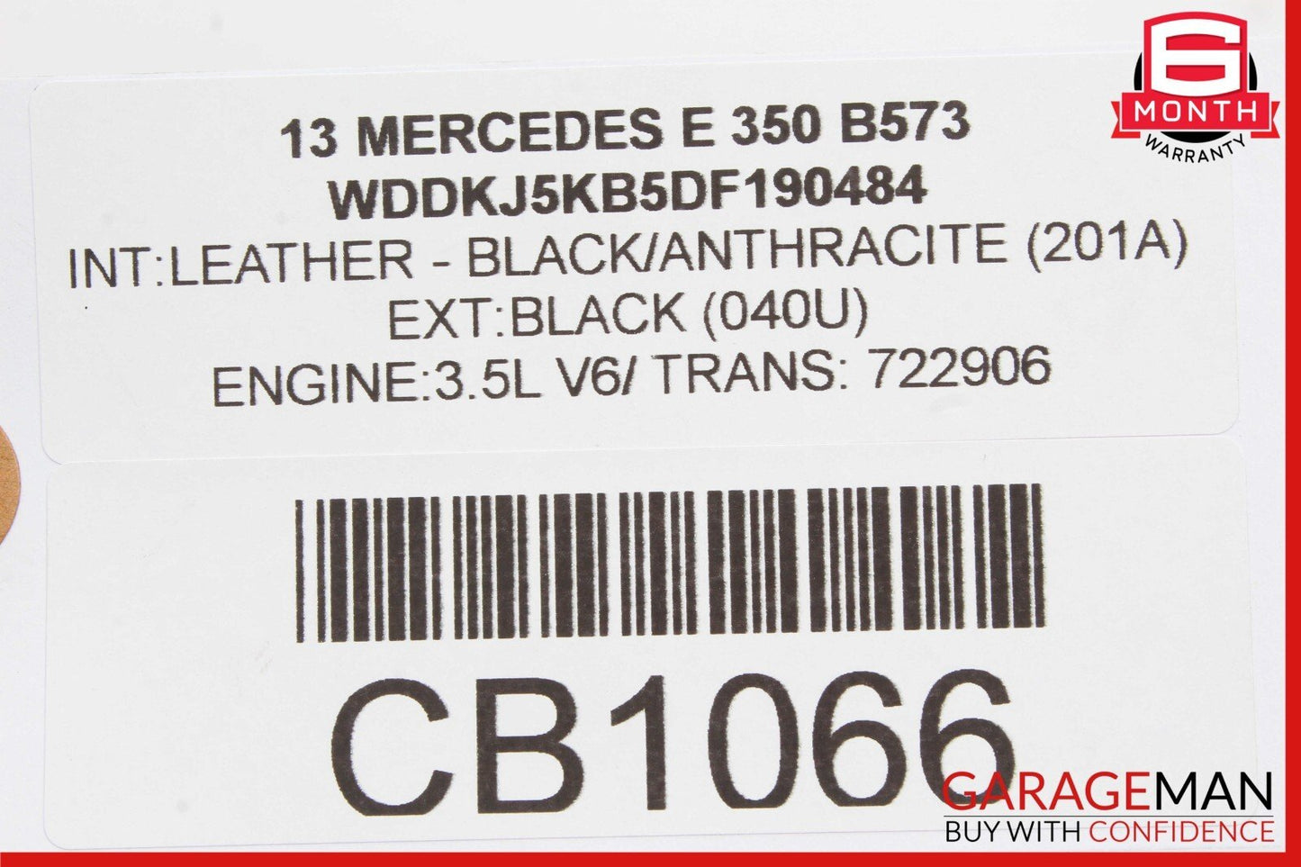 08-17 Mercedes E350 C250 C350 C300 Front Left Side Upper Control Arm RWD