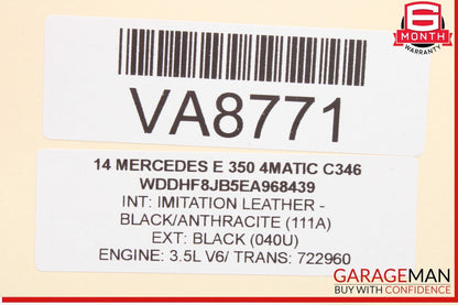 08-17 Mercedes W212 E350 4MATIC Amplifier Amp Harman Becker 2129005213 OEM