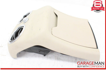 15-20 Mercedes W205 C300 Rear Center Console AC Air Vent Grille Trim Cover OEM