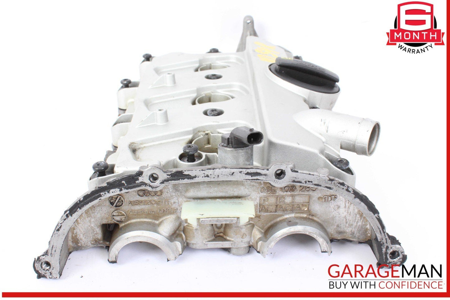 09-17 Audi S4 Q5 Left Engine Cylinder Head Camshaft w/ Head Cover OEM