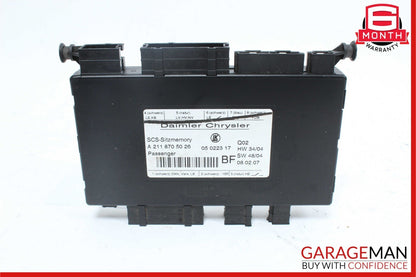 03-12 Mercedes X164 GL450 SLK350 Front Right Side Seat Control Module Unit OEM