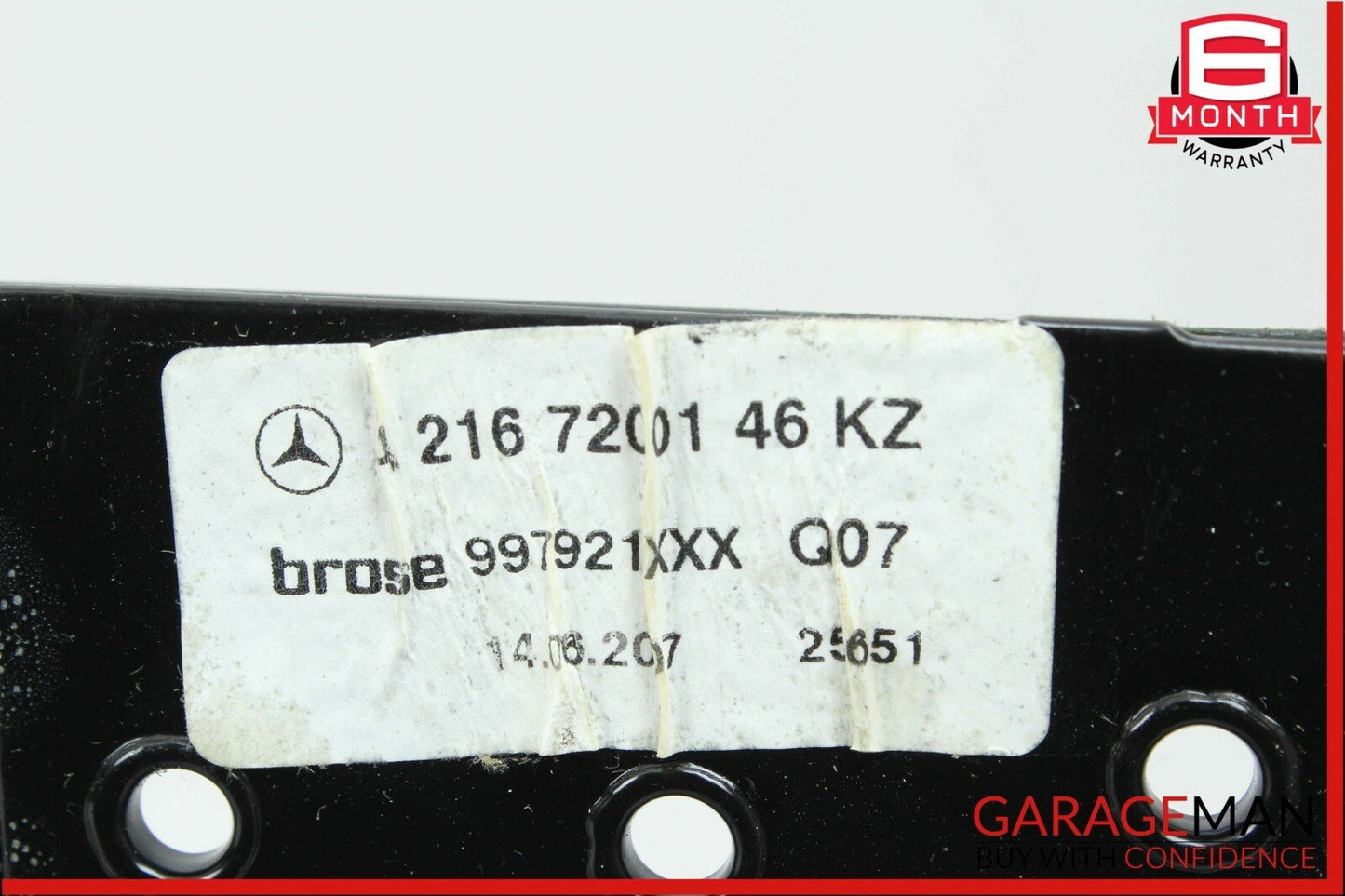 07-13 Mercedes W216 CL600 CL65 AMG Front Left Side Door Window Regulator Motor