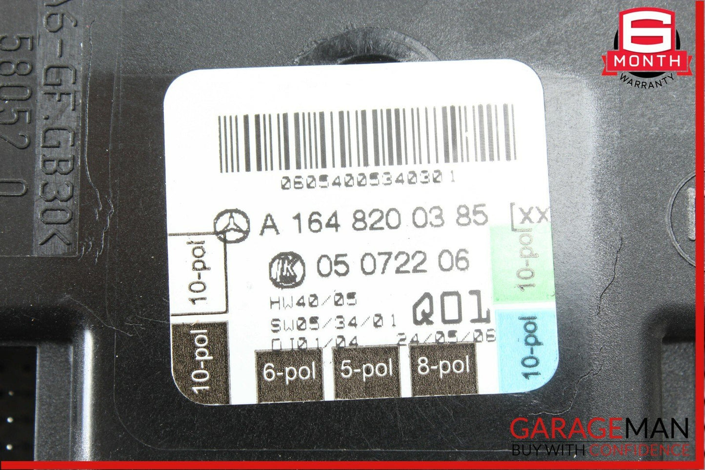 06-12 Mercedes ML350 R550 Front Left Driver Side Door Control Module OEM