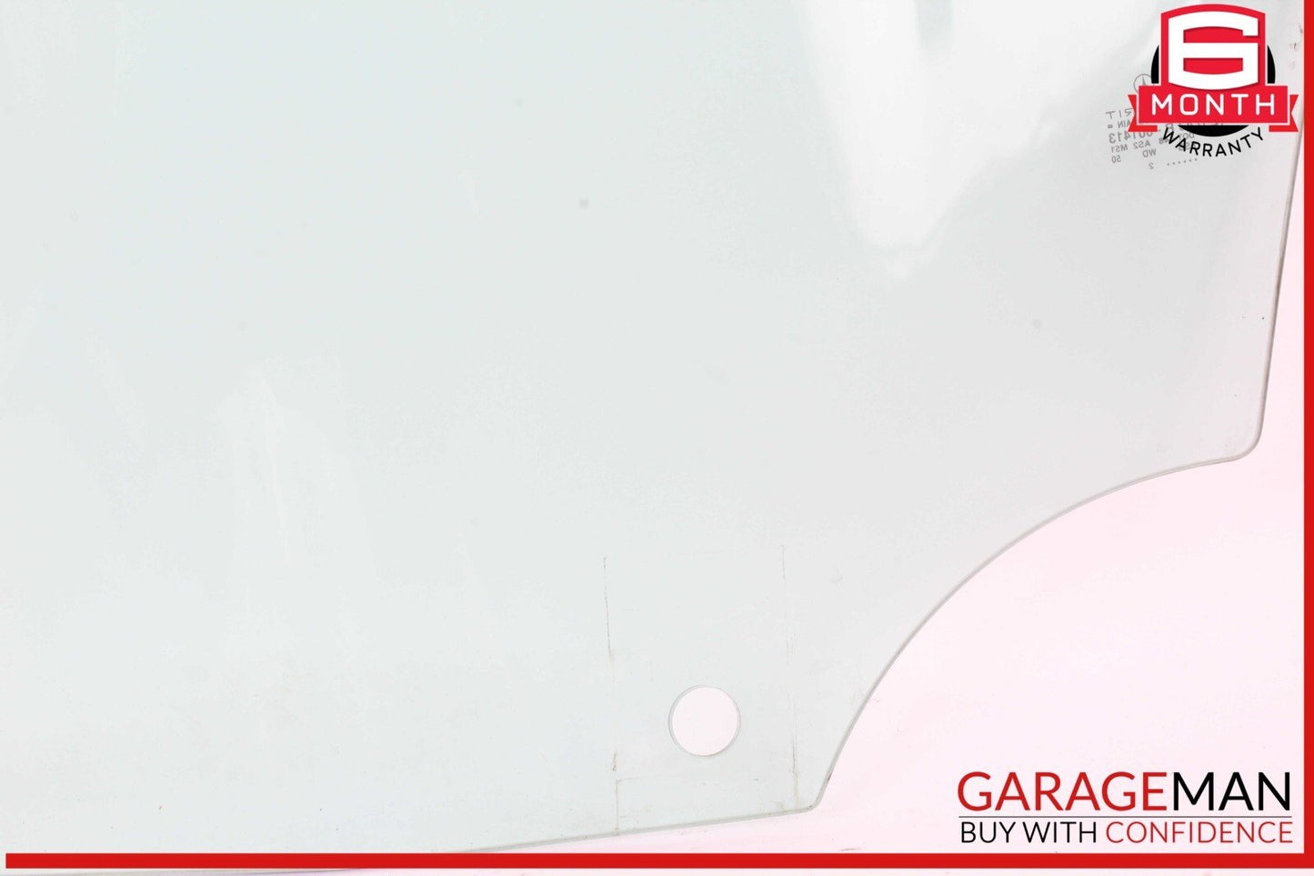 03-12 Mercedes R230 SL500 SL55 AMG Front Right Passenger Side Door Window Glass