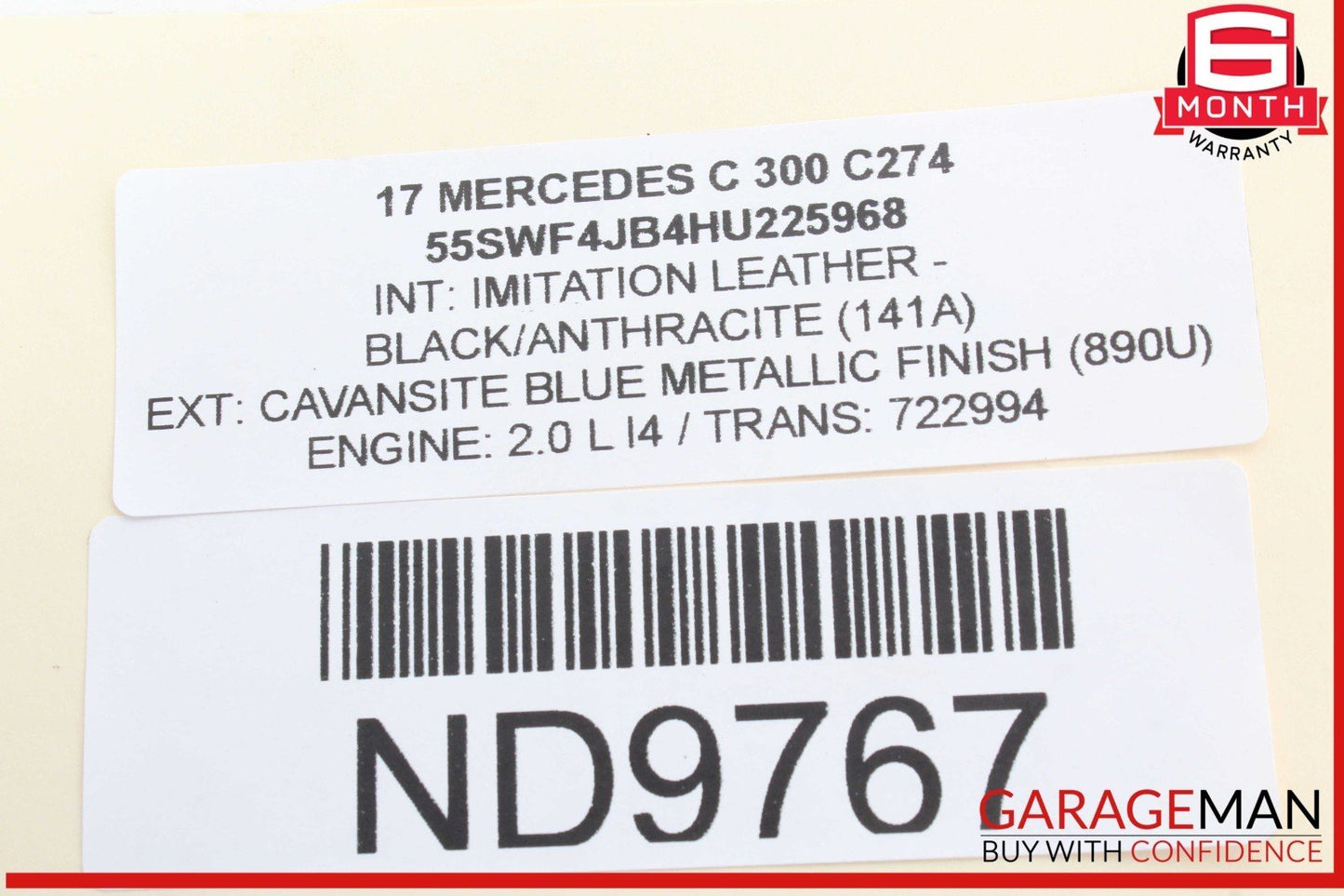 15-20 Mercedes W205 C300 C350e Front Left Side Door Lock Latch Actuator OEM