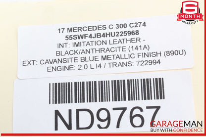 15-20 Mercedes W205 C300 C350e Front Left Side Door Lock Latch Actuator OEM