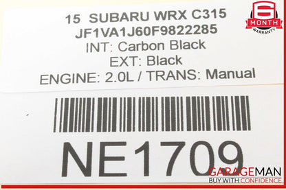 15-21 Subaru WRX Head Light Head Lamp Auto Level Leveling Control Module Unit
