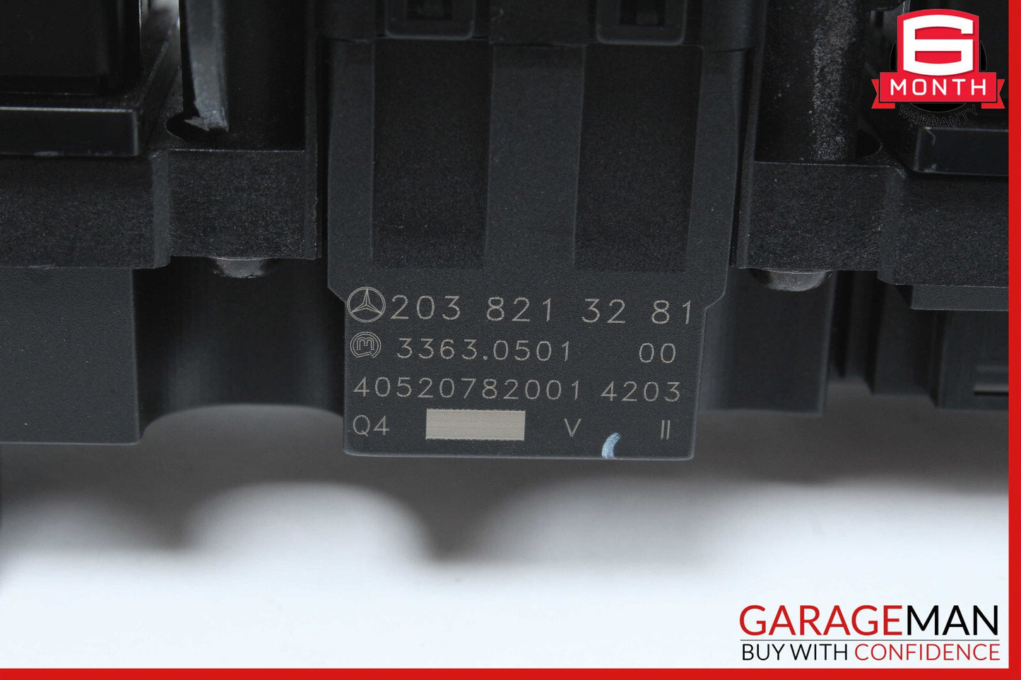 05-09 Mercedes W209 CLK500 C320 Hazard Light Door Lock Control Panel OEM