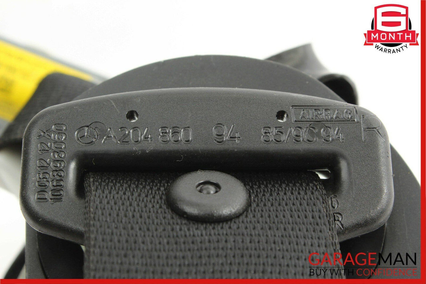 08-15 Mercedes W204 C250 C63 AMG Front Right Side Seatbelt Seat Belt Retractor