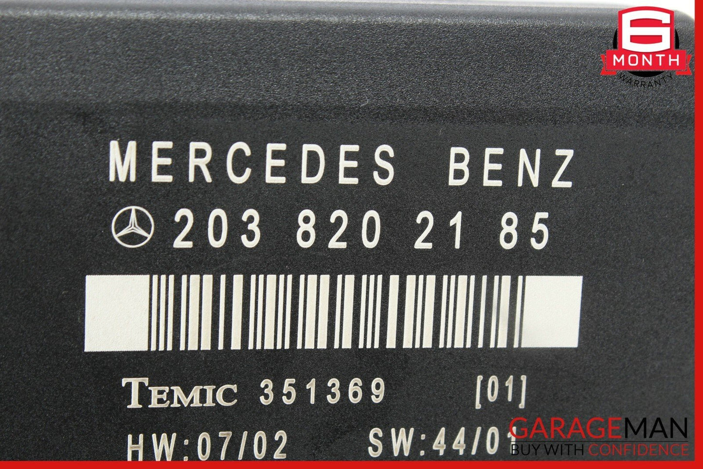 01-07 Mercedes W203 C230 C320 C55 AMG Rear Left Side Door Controller Module Unit