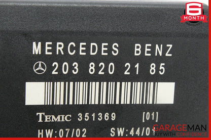 01-07 Mercedes W203 C230 C320 C55 AMG Rear Left Side Door Controller Module Unit