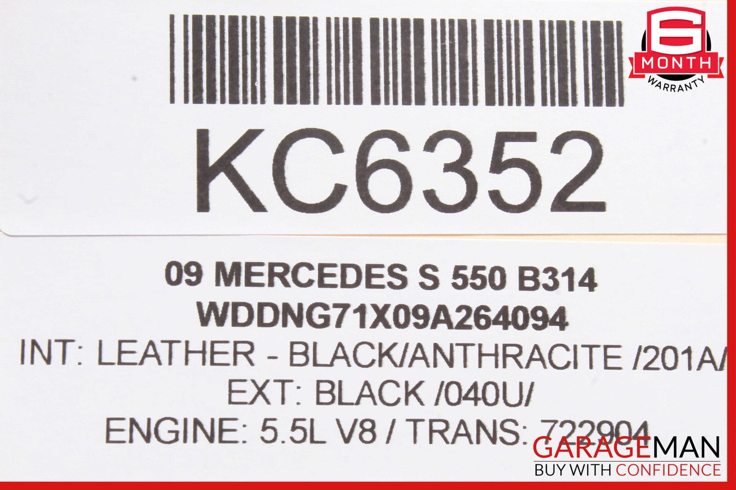 07-14 Mercedes W221 S550 CL550 Trunk Seat Lumbar Vacuum Pump 2218000248 OEM