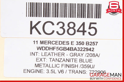 08-18 Mercedes W212 E350 C300 CLS550 Rear Left Side Door Control Module OEM