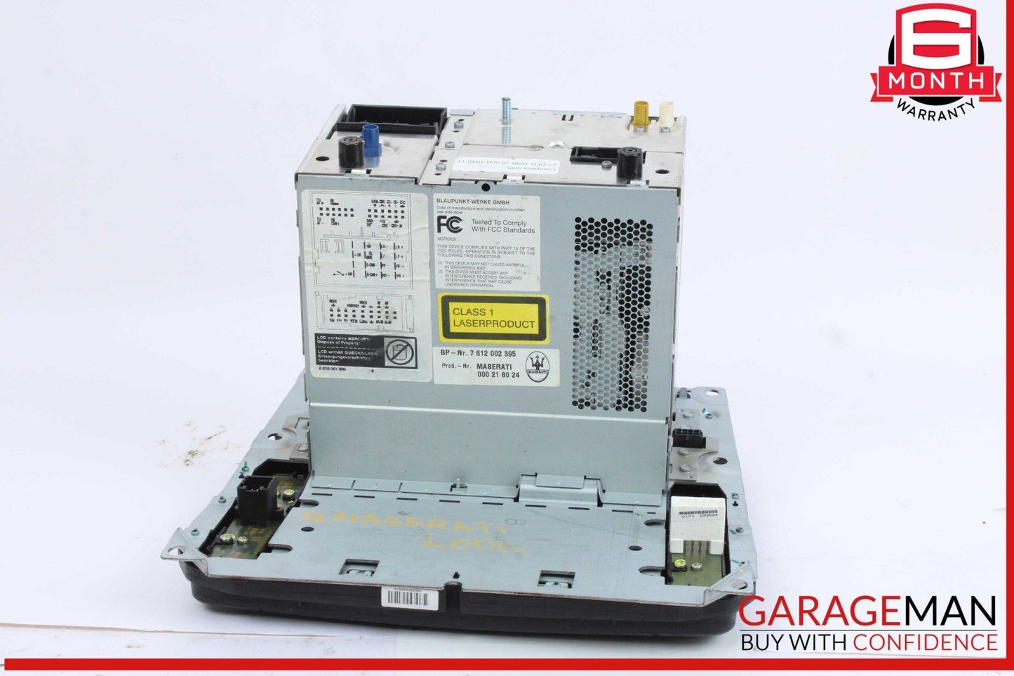 03-08 Maserati Quattroporte M139 Command Head Unit Navigation Radio OEM