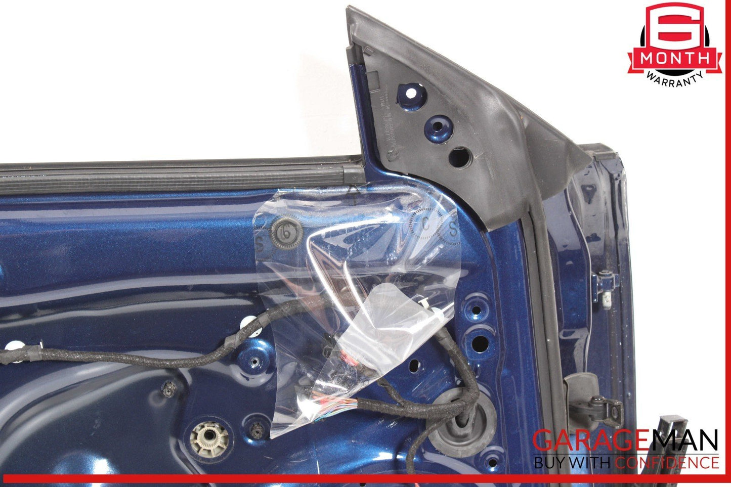 08-17 Audi A5 S5 Front Left Driver Side Door Shell Blue OEM