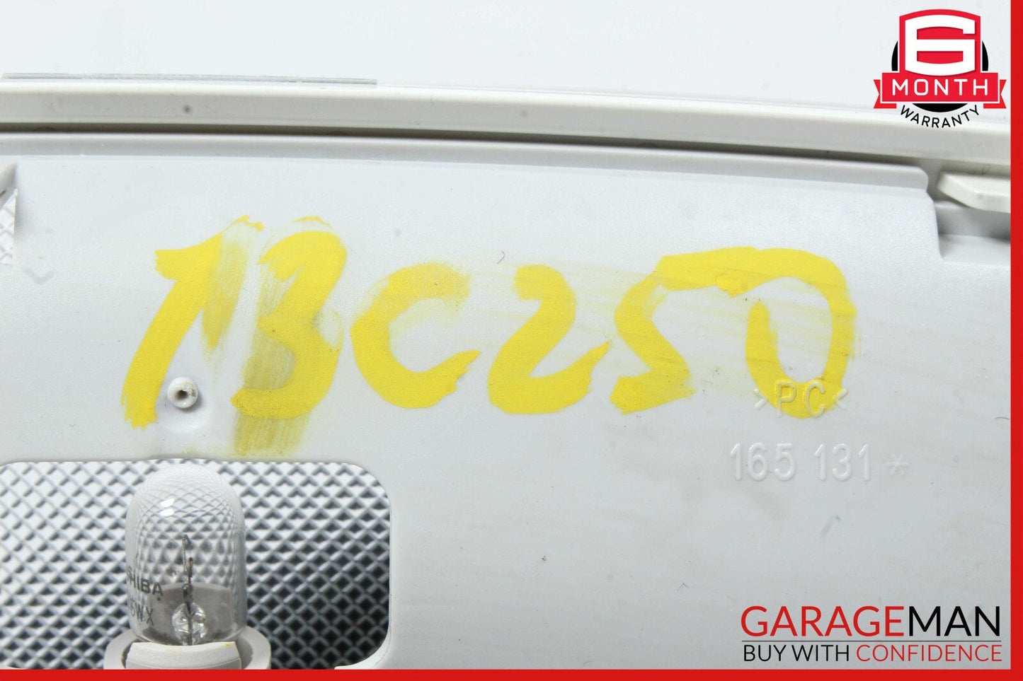 08-17 Mercedes W204 C250 E550 GLK350 Rear Overhead Dome Light Lamp White OEM