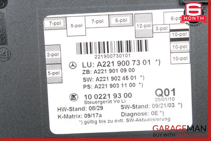 10-13 Mercedes W221 S550 S65 AMG Front Left Door Control Module 2219007301 OEM